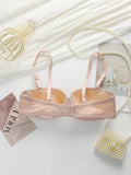 Sweet retro new Chinese style women's sexy bra with multiple colors Lace bra Pulling bra underwear B6086