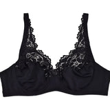Bras For Womens Lingerie Floral Lace Bra Underwire Sexy Brassiere Perspective Plus Size BH Female Underwear Tops
