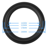 8inch Loudspeaker Speaker Surround Repair Rubber Woofer Edge Repair Parts 2pcs