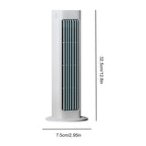 Bladeless Air Cooler 3 Mode Air Conditioner Fan 3000 mah Cooling Fan Strong Wind Electric Fan Bedroom Living Cooling Products