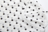 FDYOUI Woman Clothing Elegant Spaghetti Strap Polka Dot Midi Dress Ladies Sexy Lace Patchwork Sleeveless Slim Party Club Dresses