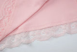 FDYOUO Sexy Halter Lace Patchwork Camisoles Women Fashion Backless Hollow Out Corset Pink White Bandage Tanks Top Y2K Streetwear