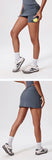 Tennis Suit Set Yoga Set Casual Outdoor Bra Golf Short Skirt Anti-light Running Pocket Fitness Suit Breathable Sports Tank Top