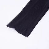 Women Mesh Dress Spring Autumn Sexy Sheer Mesh Long Sleeve Package Hip Sheath Dress Lady Sexy Club Body Wrap Mini Short Vestidos