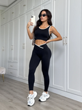 Women's Seamless Leggings - Tummy Control Gym Sports Yoga Pant with 4-Way Stretch Squat-Proof & Tummy Control Activewear Autumn