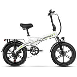 Cybervelo 1000W Ebike For Adults,Removable Battery EBike,28+MPH,Foldable Electric Bike,80 Miles Max Range,Fat Tire EK4 EK5