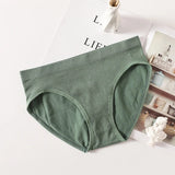 Women's Panties Low Rise Briefs Seamless Underwear Female Underpants Lingerie Sexy Ladies Panties M-L Comfort Intimate