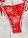2026 Sexy Cowboy Monokini Swimsuit One Piece String Ring Link Swimwear Women Bathers Bathing Swimming Swim Suit Female Beachwear