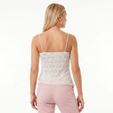 Women’s Spaghetti Strap Tank Tops Summer Sleeveless Tie Split Front Lace Sheer Vest Retro Sexy Corset Streetwear
