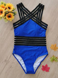 Mesh Tape Swimsuit One Piece Sexy Leopard 2026 Swimwear Women Cross High Neck Bathing Suit Female Swimming Summer Beachwear