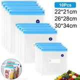 Food Vacuum Bags Reusable Vacuum Storage Sealed Bag for Kitchen Food Vacuum Sealer to Food Fresh Long Keeping Vacuum Packed Bags