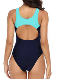 New Sports One Piece Swimsuit 2026 New Racerback Slim Swimwear Women Bathing Suit Surfing Monokini Athletic Swimming Suits XXL