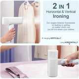 Handheld Garment Steamer 1000W Clothes Ironing Machine for Home Travel Foldable Portable Electric Garment Hanging Steam Iron
