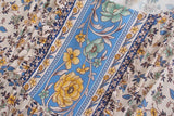 Floral Print Boho Long Dresses with Sleeves Vestidos Para Mujer Ruffles Sash Beach Casual New in Dress Loose Retro Sundress