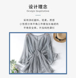 New women's swimsuit split bikini three-piece boxer long-sleeved spa swimsuit