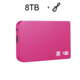 High-speed SSD 256TB USB 3.0 Enclosure Mobile Hard Drive Cases for SSD External Storage HDD Box With USB Cable ABS Tools