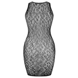 Sexy Women Fishnet Hollow Out Cover Up Dress See Through Bodycon Beach Swimwear Summer Style