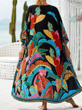 13 Colors Printed With Belt Crochet Knitted Tunic Beach Cover Up Cover-ups Beach Dress Beach Wear Beachwear Female Women K7201