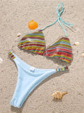 Shiny Sequins Diamond Micro Bikini 2025 Women Swimsuit Female Halter Swimwear Two Pieces Bikini Set Brazilian Bathing Suit Swim