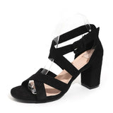 Summer New Round Toe Square Heel Comfortable Casual Sandals Fashionable/sexy Banquet Hot Selling High-heeled Sandals for Women