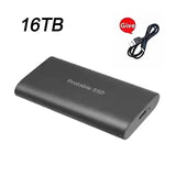 USB Portable SSD Hard Drive for Laptop/MAC USB3.0 8TB Solid-state Hard Disks High Speed Large Capacity Storage Devices
