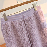 Korean New Women Warm Coral Fleece Pajamas Set Autumn Winter Sleepwear 2 Pieces Home Suit Casual Hooded Pajamas Night Wear