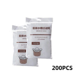 100/500pcs Disposable Sink Filter Mesh Bags Kitchen Sink Strainer Drain Hole Anti-blocking Garbage Bag Cleaning Strainers Net