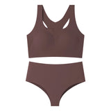 Women's Underwear Sexy Seamless Bra and Panty Set Wire Free Brassieres Female Womens Lingerie Underwear & Sleepwears