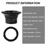 1/2PCS Bass Drum Enhancer Port Insert Enhancement Hole Drum Bottom Microphone Bass Voice Amplifier Kick Booster Drum Accessories