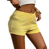 Y2K street style beach vacation shorts women's shorts