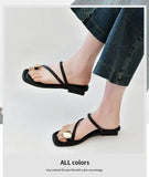 Beach Flip Flop Clip Toe Women Flats Slippers Shoes Outdoor Casual Ladies Low Heel Slides