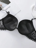 Women Solid Color Sexy Underwear Set Gathered Push Up Underwear Daily Comfortable And Close Fitting Seamless Underwear Set 3208