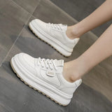 New Casual Flat Shoes Summer Running Shoes Women's Vulcanized Shoes Flat Lightweight Lace-up Fashion Lace-up Vulcanized