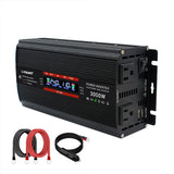 1500W/3000W Inverter Modified Sine Wave Inverter DC12VAC 110V Outdoor Working Power Converter With LCD Display