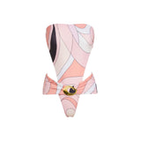 2026 Cut Out One Piece Swimsuit with Skirt Women Hollowen Swimwear Monokini Patchwork Bodysuit Bathing Suit Beach Wear