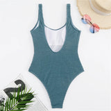2026 Sexy Women One Piece Swimsuit Swimwear Female Solid Push Up Thong Bather Bathing Suit Monokini Brazilian Swimming Suits