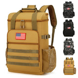 Toposhine 25L Tactical Backpack for Women/Men Outdoor Hiking Laser Cut Daypack School Bag Camp Gym Rucksack with Dual Cup Holder