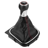 Car Gear Shift Knob Stick Knob HandBall Lever Shifter 5 6 Speed For Volkswagen VW Golf 5 6 MK5 MK6 R32 GTI 04-09 Scirocco(2009)
