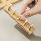 5 or 10pcs/set Magnetic Nail Holder Practice Display Stand Wood Showing Shelf Nail Art Tool Nail Polish Display Stand