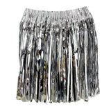 Sequin Cheerleading Team Dress for Adults Kids Rain Skirt Dance Costume Streamer Fringe Half Skirt for Beach Parties