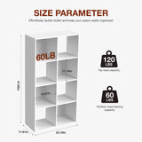 JHK 9 Cube Storage Organizer Bookcase