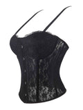 New abdomen corset Europe and the United States wind corset skinny sexy lace steel ring thin breathable.