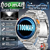 2026 New T-Rex3 Pro 1100mAh Battery Smart Watch GPS path IP68 Waterproof Sports Run tracker Outdoor Compass Military Smartwatch