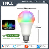 TNCE Tuya gu10 E27 E14 WIFI or Zigbee, Dimmable Light LED lamps 2700-6500k Bulb, Smart Life, Voice With Alexa Google Home alice