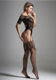 4 Style Women Sexy Lingerie Hot Erotic Underwear Bodystocking Teddies Bodysuit Elasticity Fetish Open Crotch Sexi Costume