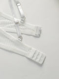 Women's Sexy Embroidered Lace Underwear With Steel Rims Push Up Breathable And Comfortable Close Fitting Underwear Set YS2864