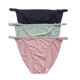3Pcs/Set Panties Women Low Rise Briefs Seamless Underwear Breathable Panty Female Underpants High Cut Sexy Lingerie