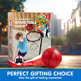 Joyfy Adjustable Kids Basketball Hoop With 4 Balls