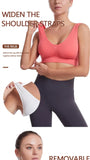 Sports Bra Women Hollow Mesh Gym Jogging Crop Top Female More Size Tops Yoga Fitness Vest Sujetador Push Up Sport Bras for Women