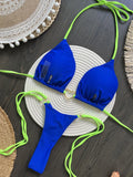 Heart-shaped Halter Micro Thong Bikini Female Swimsuit Women Swimwear Two-pieces Bikini Set Brazilian Bather Bathing Suit Swim